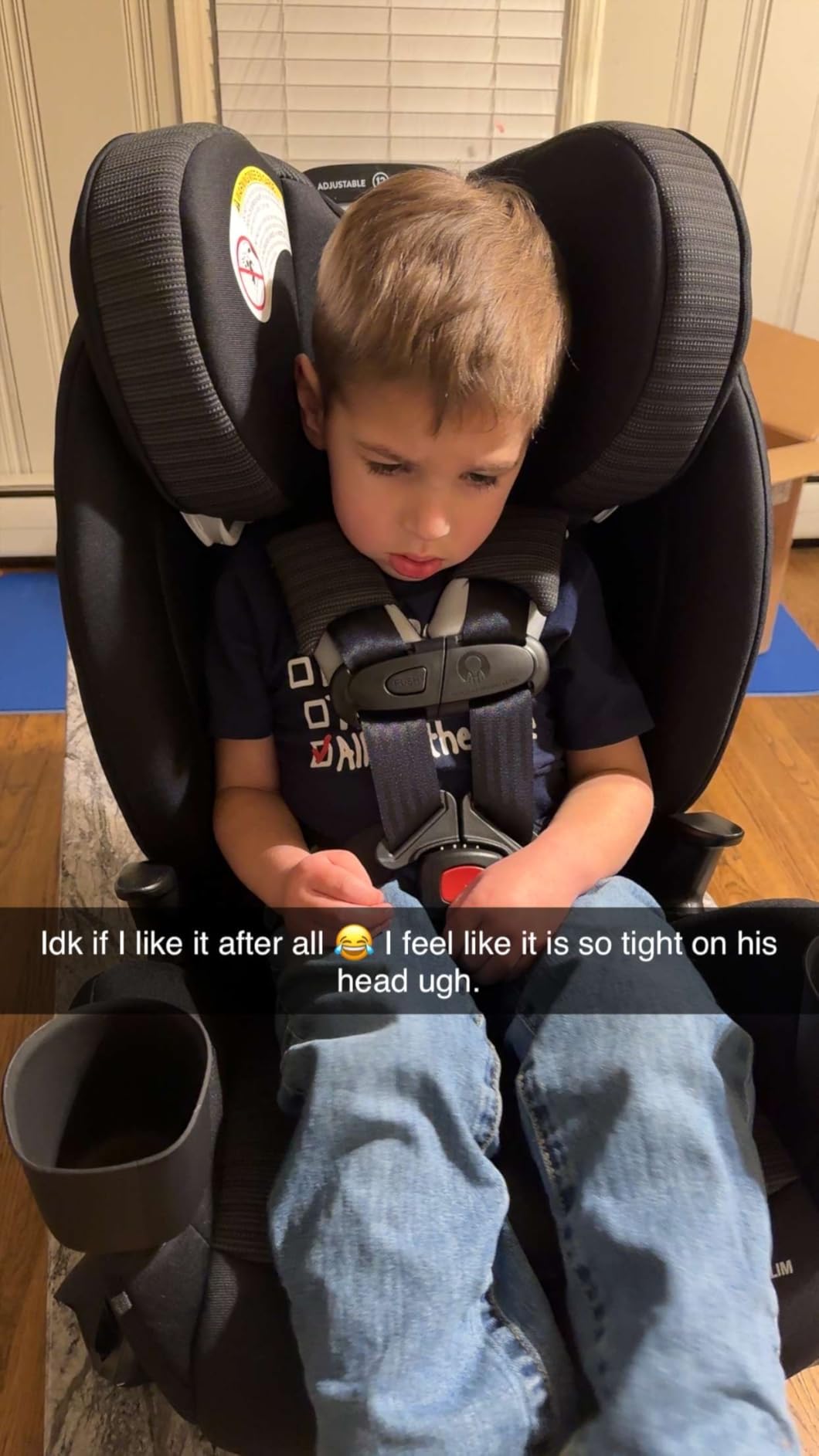 Evenflo All4Stages Slim 4-in-1 Convertible Car Seat (Sanibel Pink) customer photo 2