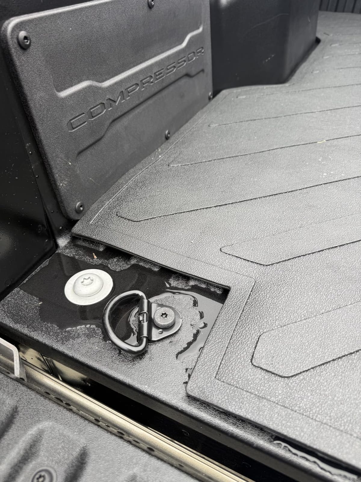 GEEDAR Heavy Duty Rubber Bed Mat for 2019-2026 Chevy Silverado/GMC Sierra 1500 Accessories 5'8'' Vehicle Bed, Bed Liner for Chevy Silverado GMC Sierra 1500, Black customer photo 2
