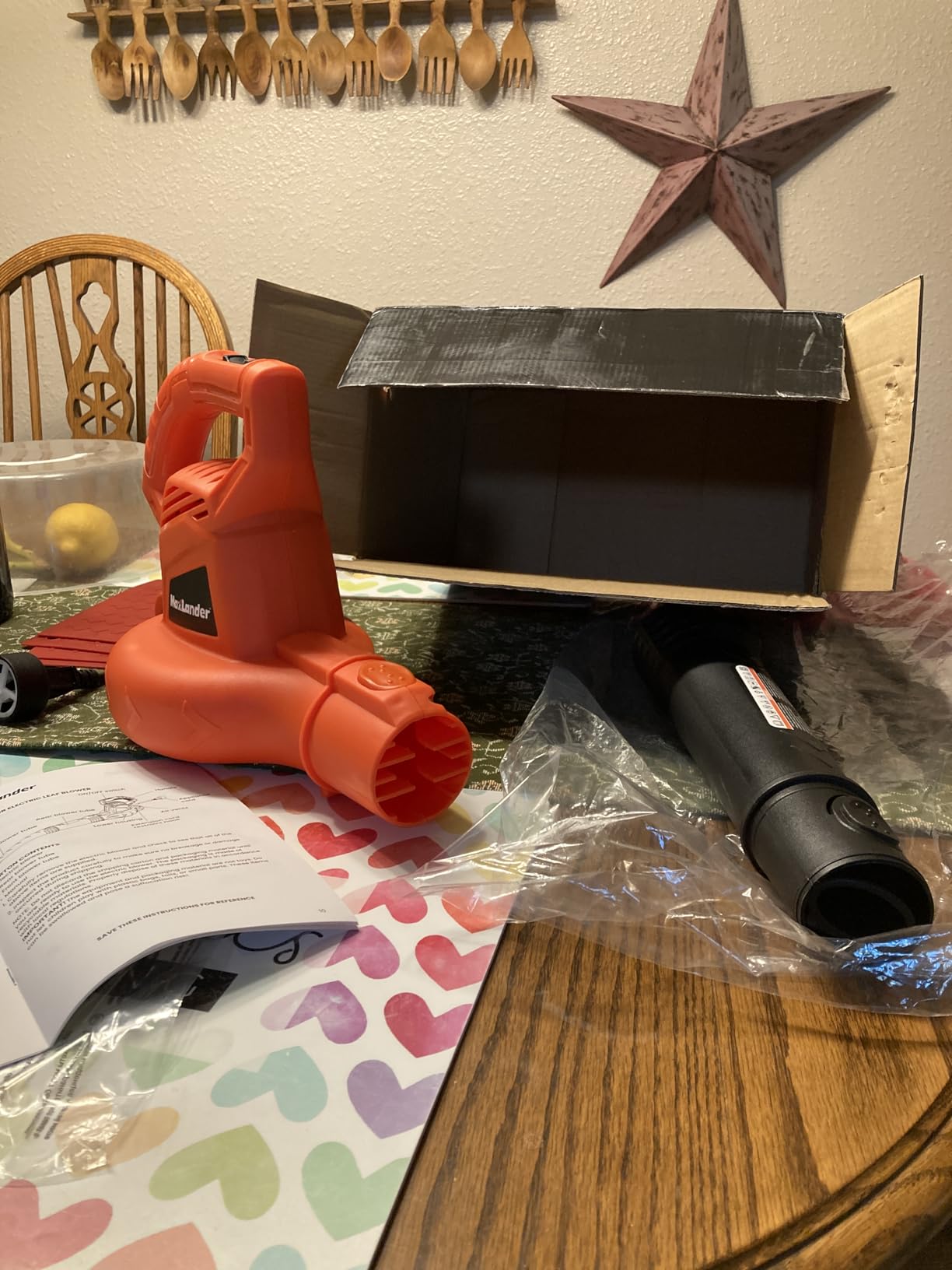 MAXLANDER Cordless Leaf Blower Vacuum Mulcher, 3-in-1 Leaf Vacuum with Bag customer photo 2