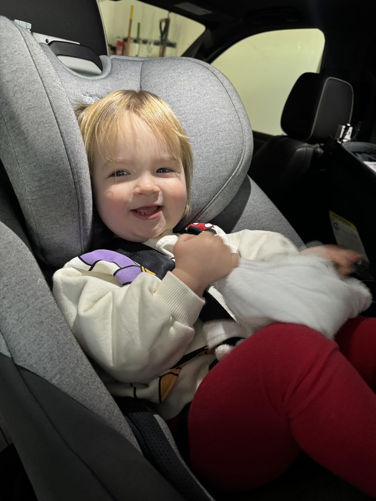 Baby Jogger City Turn Rotating Car Seat 180-Degree Turn, Lightweight Convertible Car Seat, Rear Facing to Forward Facing for Newborn to Toddlers, Coolmax Fabric, Onyx Black customer photo 2