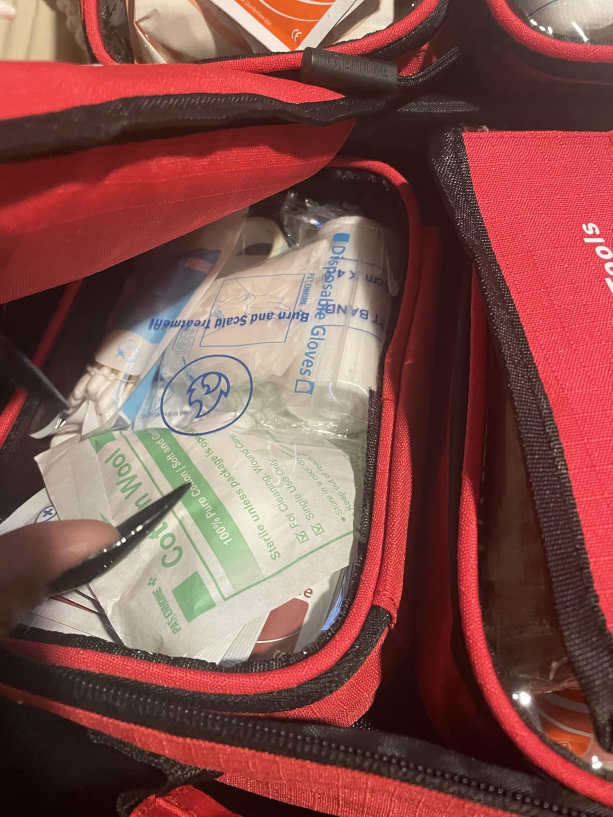 520 PCS Advanced First Aid Kit - Large 6-in-1 Modular Waterproof Well-Organized Emergency Kit for Home, Car, Travel, Camping, Boat & Outdoor customer photo 2