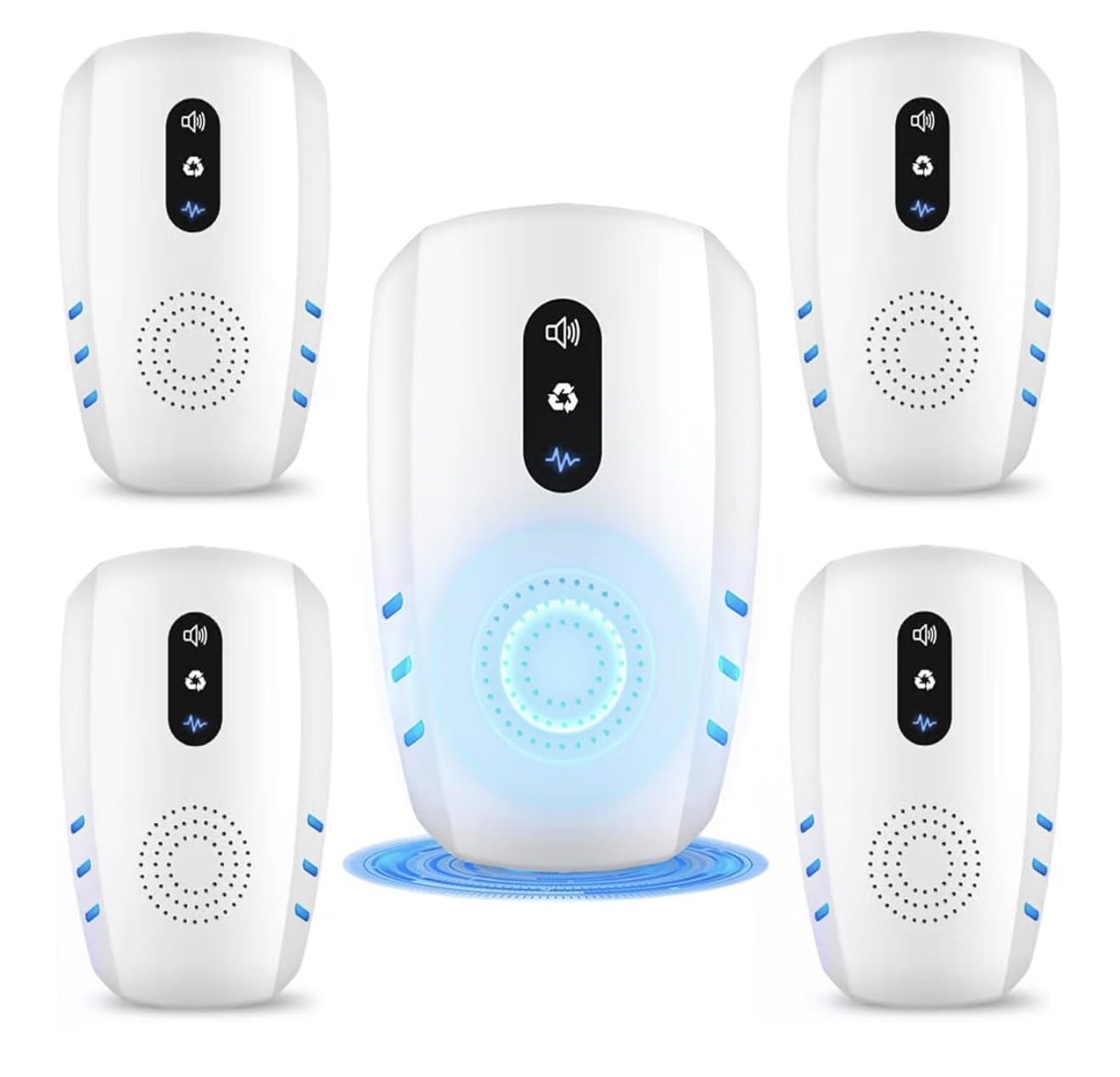 2026 Cvtayn Upgraded Ultrasonic Pest Repellent Indoor Repeller, Mouse Traps, Repellent Roach, Mouse, Bugs, Mosquito, Mice, Spider, Ant, Rodent Repellent Ultrasonic Plug in, 3 Mode Switching，5 Pack customer photo 2