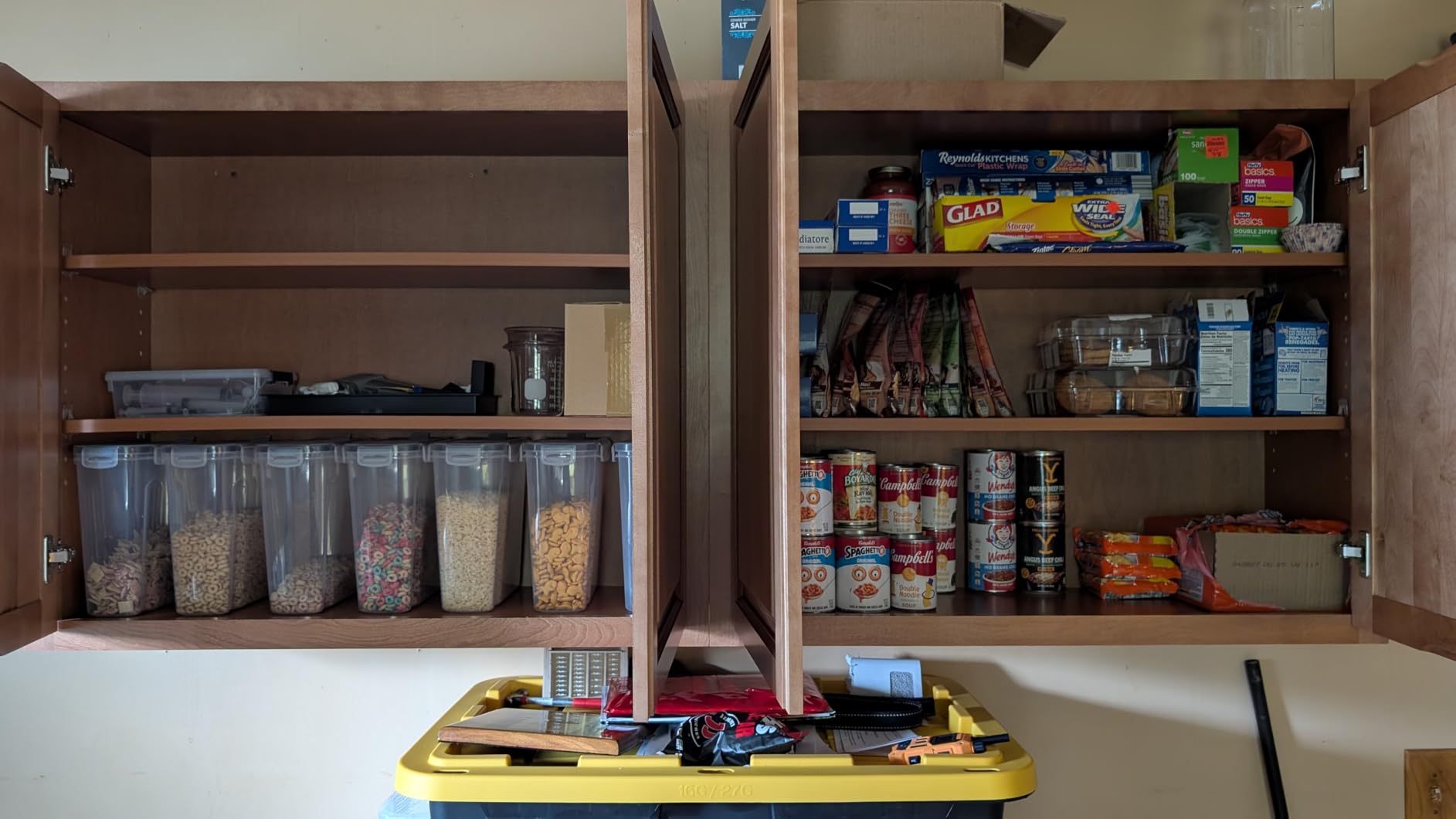 Raised Panel Wall Cabinet - Ready to Assemble, Perfect for Kitchen, Laundry, and Bathroom Storage - 30”W x 30”H x 12”D customer photo 1