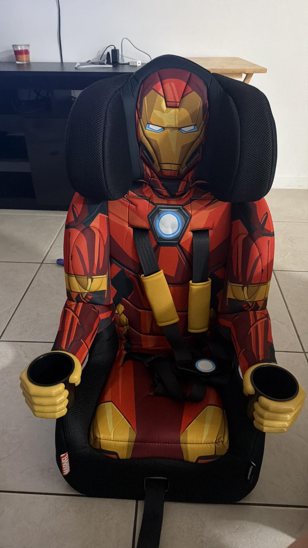 KidsEmbrace 2-in-1 Car Seat | Forward-Facing Harness (26.5–65 lbs) & Booster Mode (40–100 lbs) | Latch | Premium Fit with Multi-Position Headrest, Harness & Recline – Bluey customer photo 2