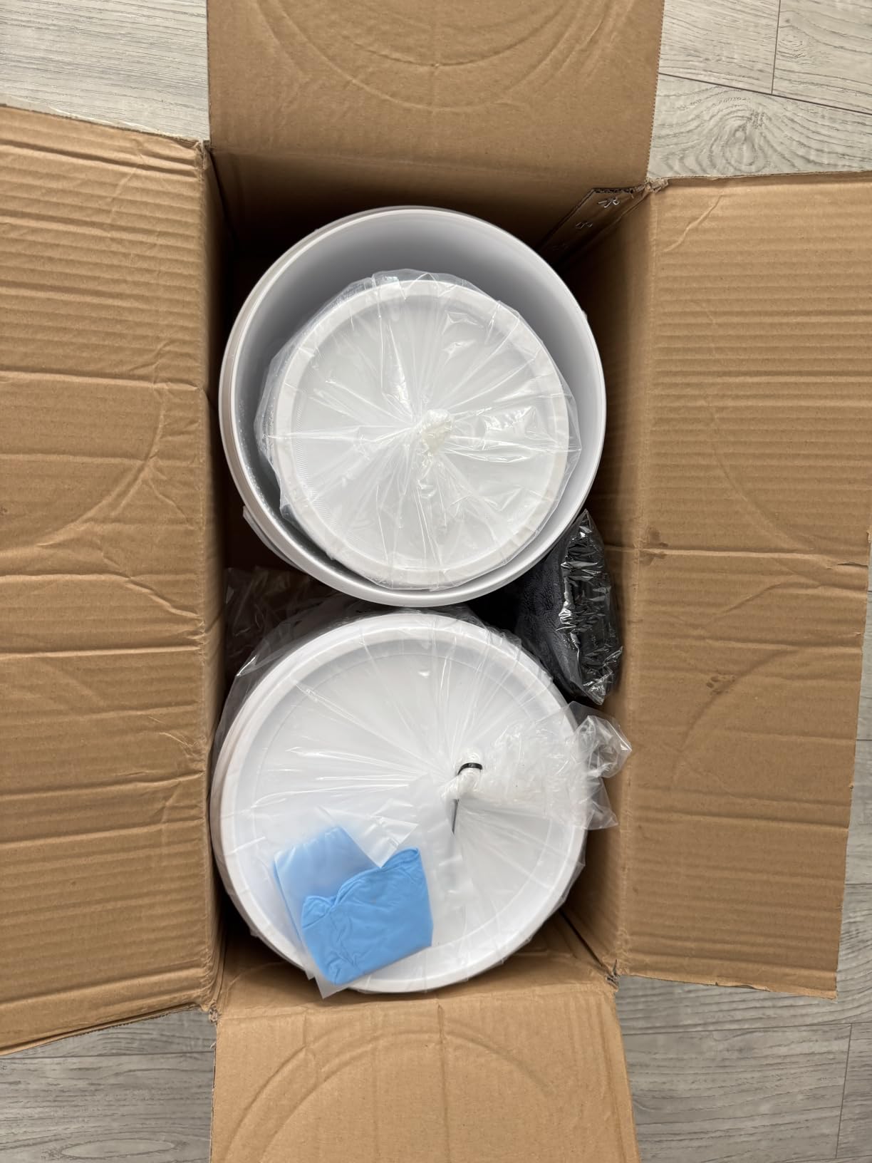 3 Gallon Clear Epoxy Floor Kit, 100% Solids, Self-Leveling customer photo 1