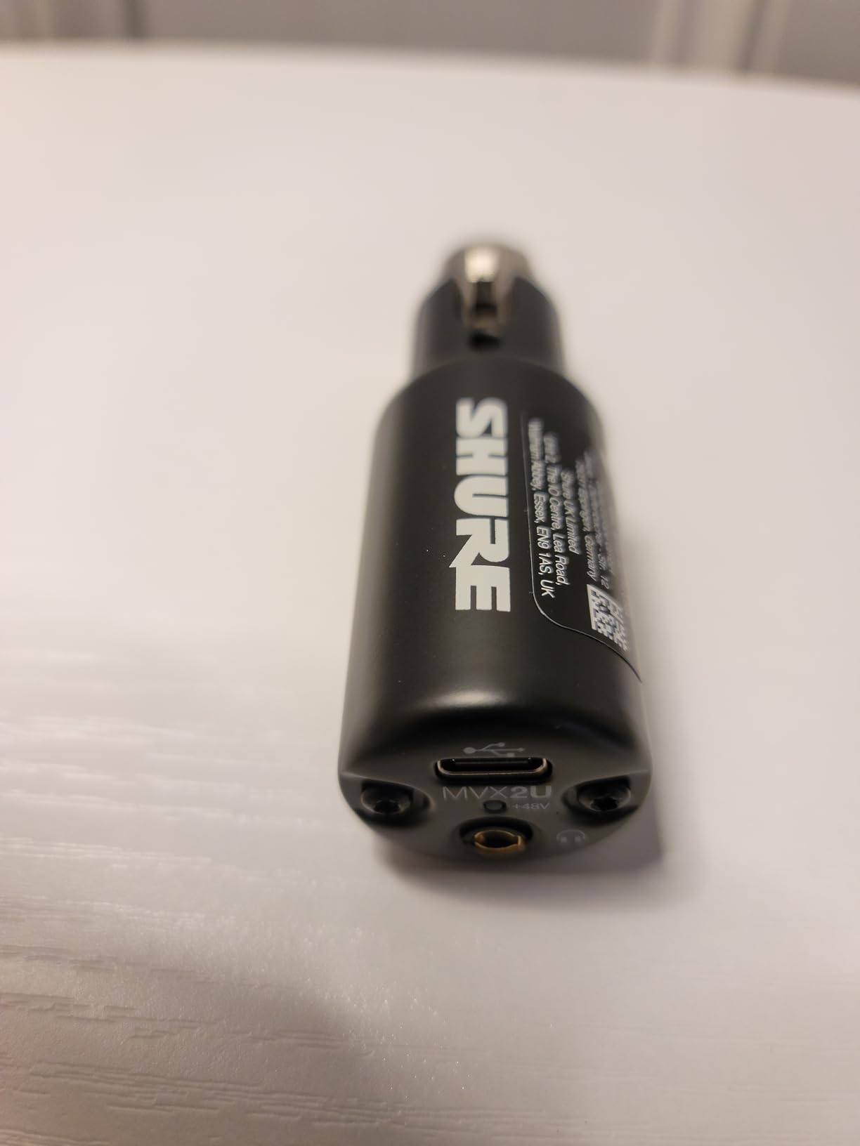 Shure MVX2U Gen 2 XLR-to-USB-C Audio Interface customer photo 2