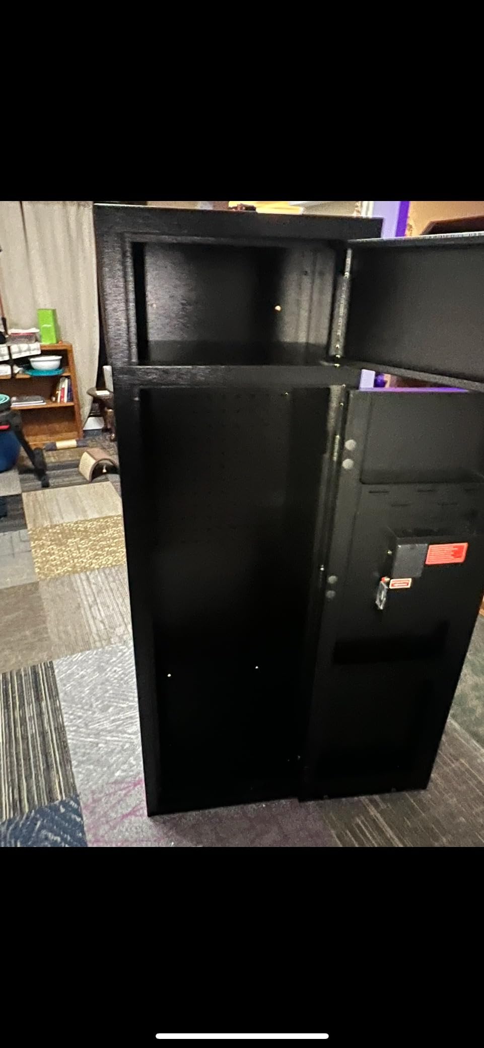 KAER 2-4 Gun Safe for Rifle and Pistols Electronic Gun Security Cabinet Quick Access Rifle Security Safes Gun Cabinet for Shotguns with Built-in Removable Storage Shelf 2026 customer photo 1