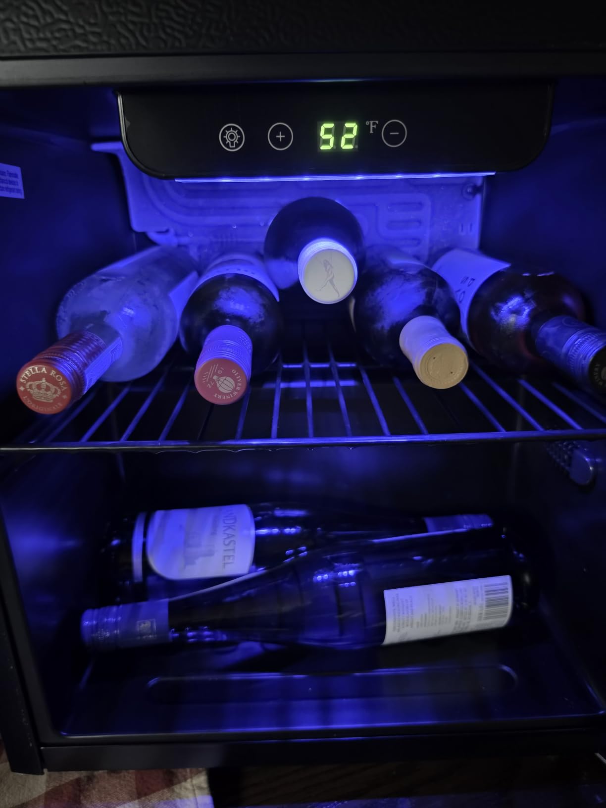 Antarctic Star Wine Cooler Beverage Refrigerator Mini Fridge 1.7 cu.ft customer photo 2
