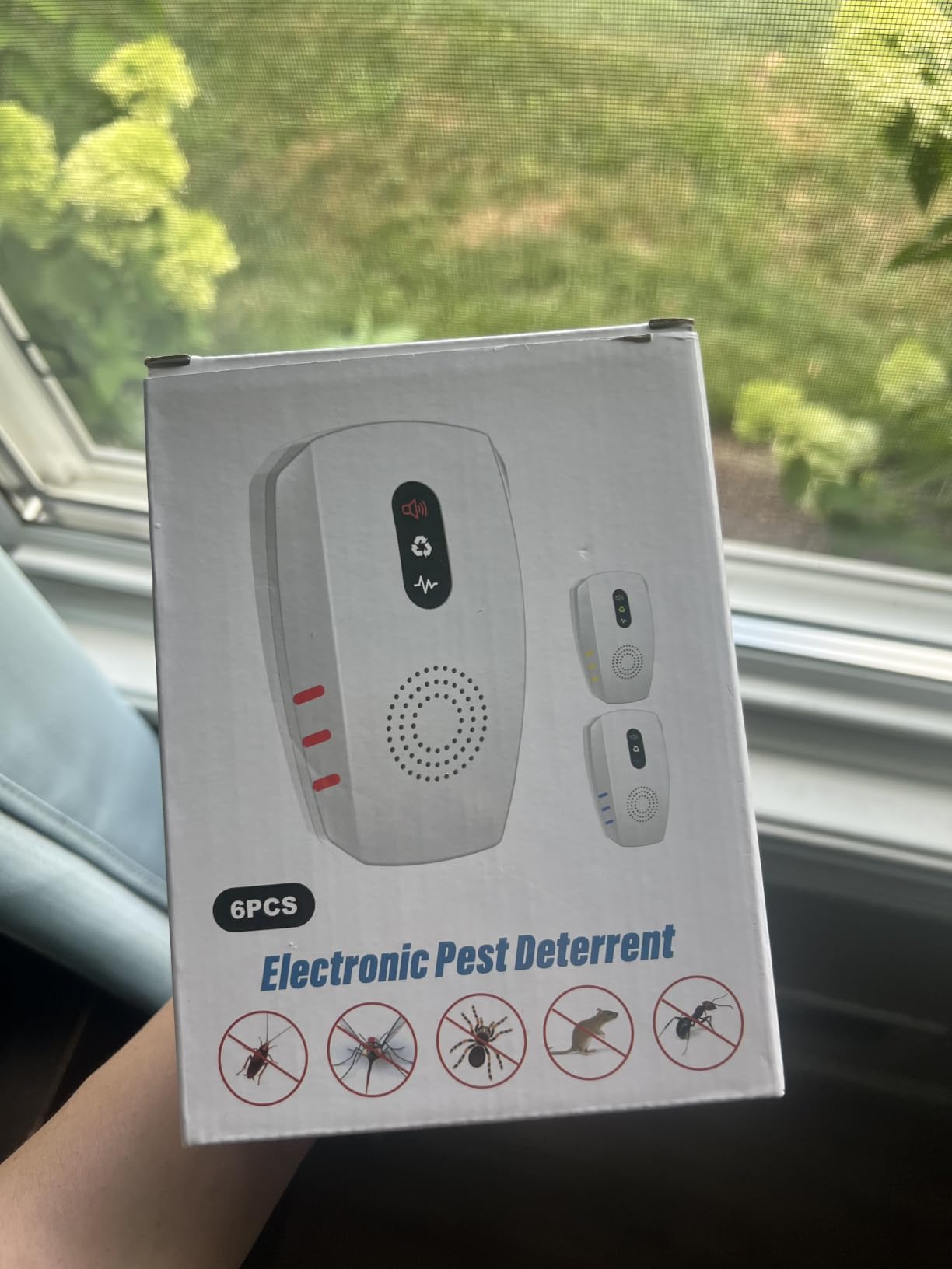 2026 Upgraded Ultrasonic Indoor Pest Repeller, 3-Mode Mouse Traps, 6 Pack customer photo 2