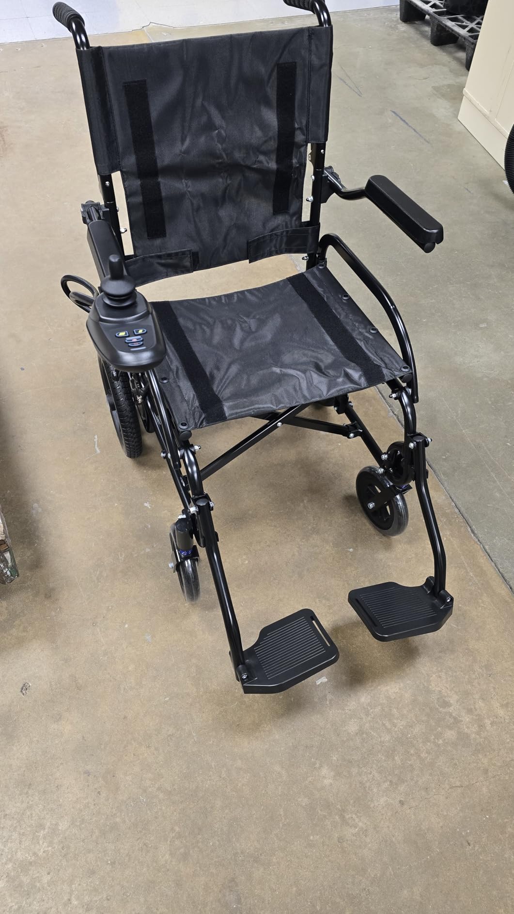 Vive Ultra Lightweight Electric Wheelchair for Adults - Foldable Power Wheel Chair - Collapsible, Folding, Ultralight, Motorized, Light Weight Travel Senior Folding Mobility Aid - Weighs Just 39 lbs customer photo 1