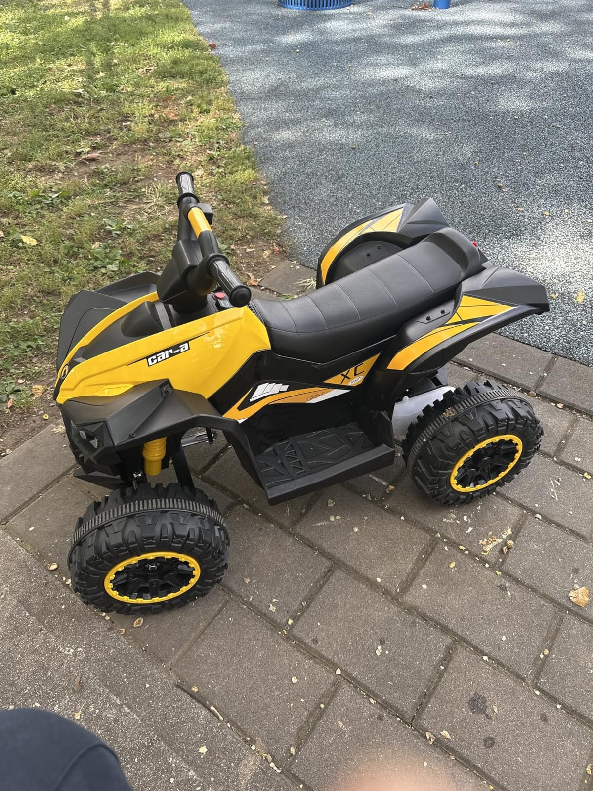 Aosom 12V Kids ATV Quad Car, 4Wheeler, Forward & Backward Function, Green customer photo 1