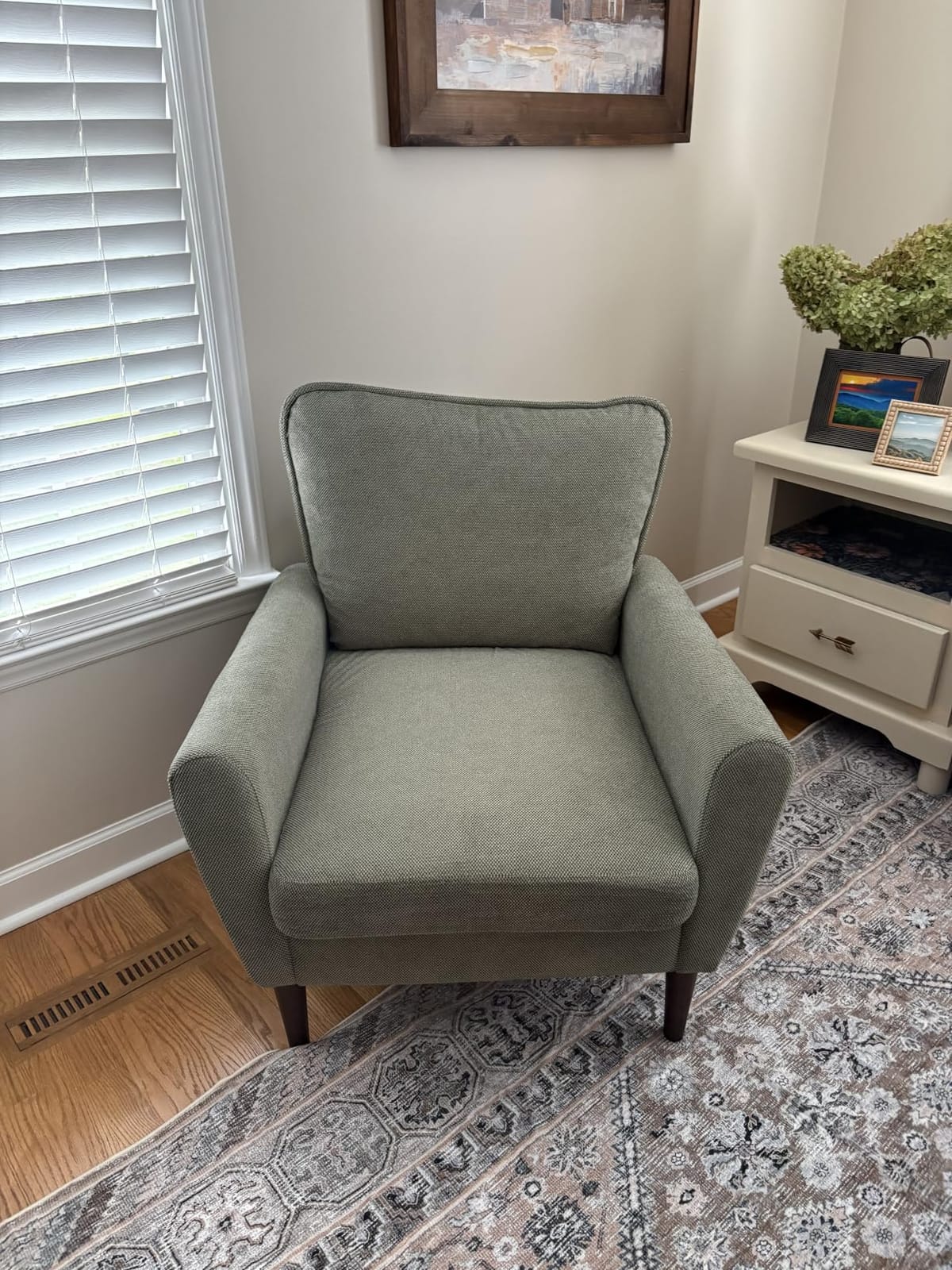 OLIXIS Comfy Accent Chair for Living Room Bedroom and Waiting Room customer photo 1
