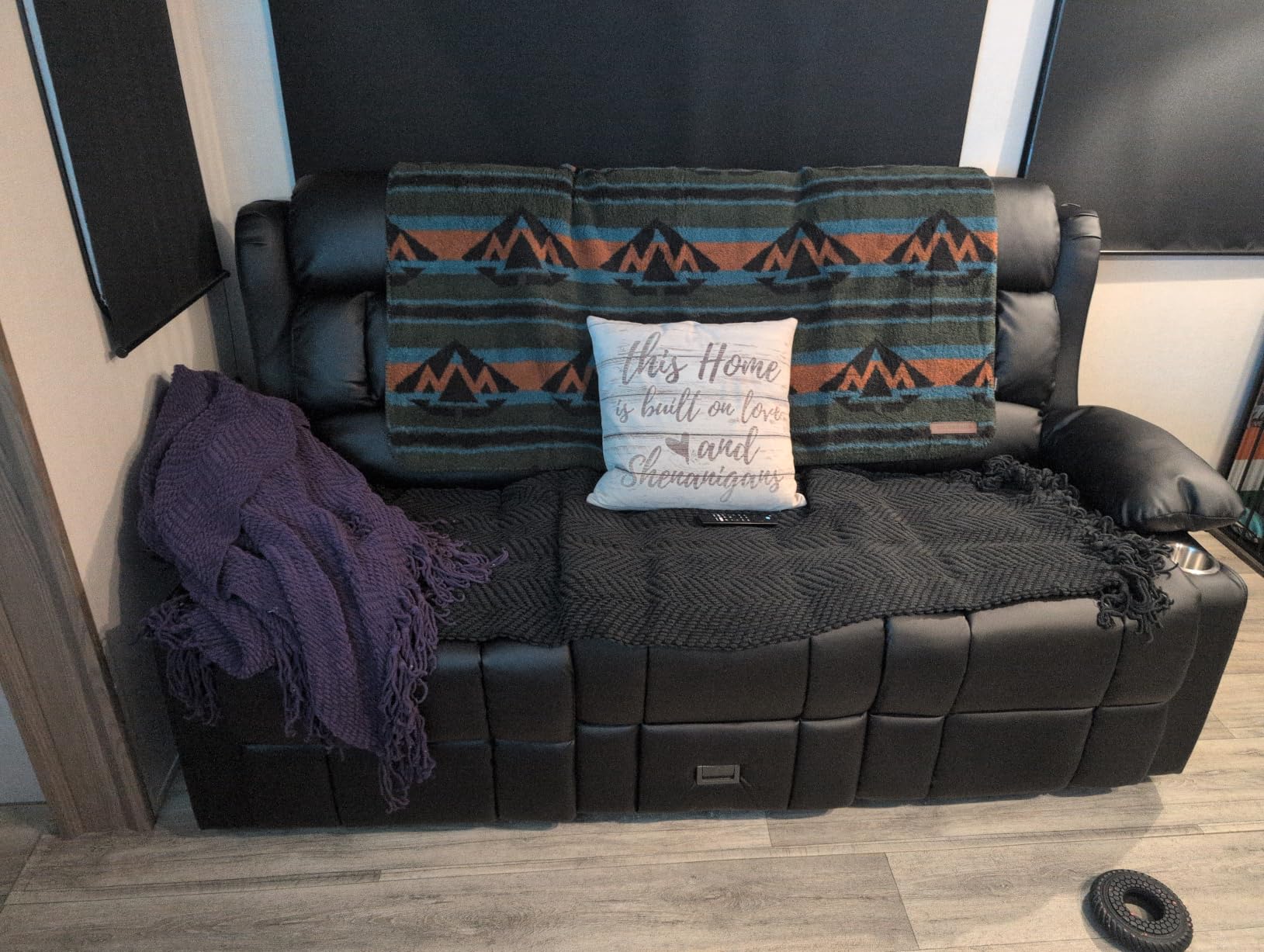 Dresegmt Recliner Sectional Sofa, 5 Seat L-Shaped Manual Reclining Sofa customer photo 2