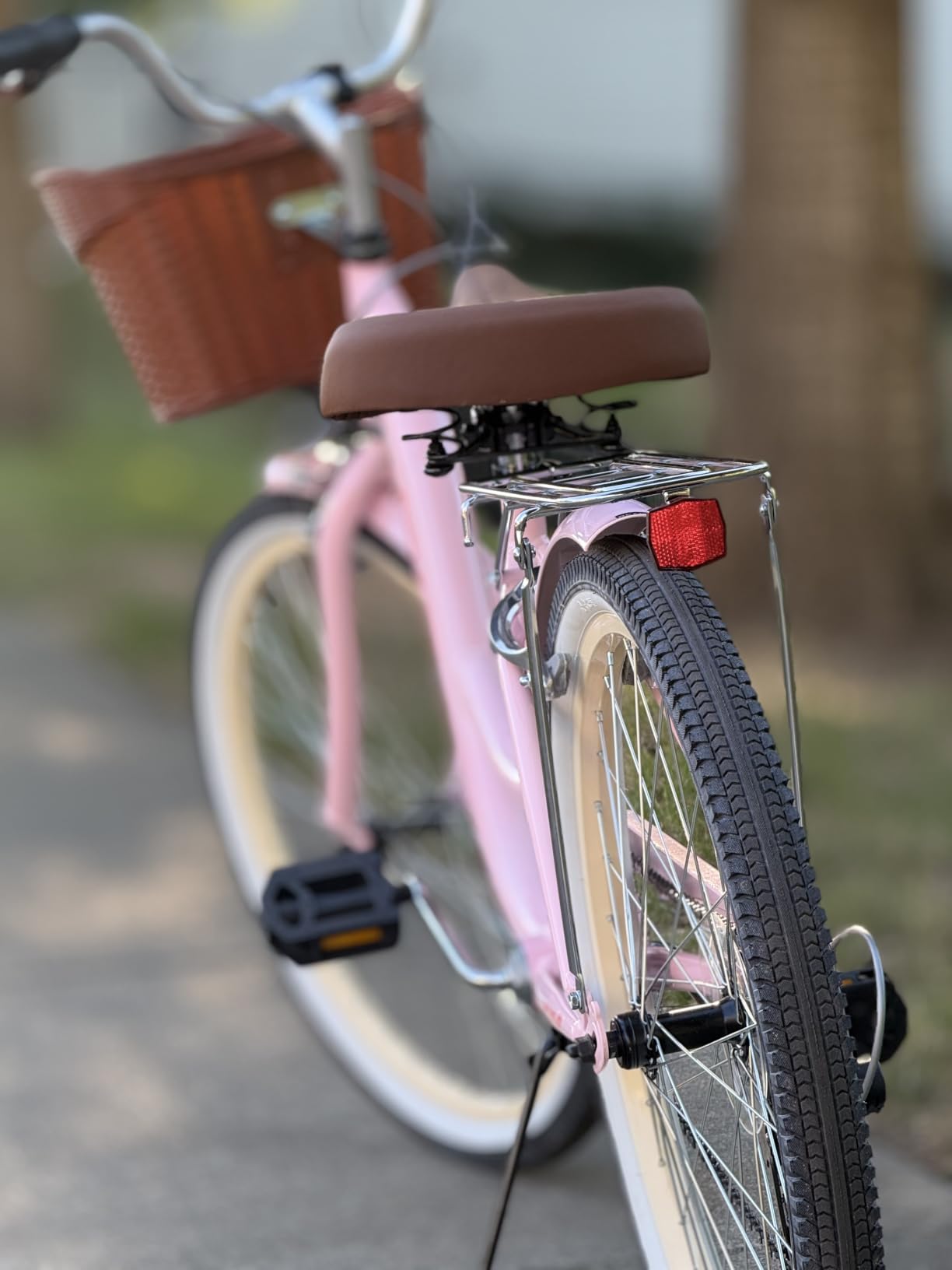 Beach Cruiser Bike for Women, Step Through Women's Bicycle customer photo 1
