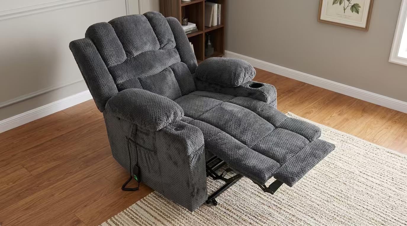 Oversized Power Lift Recliner Chair for Elderly, Big and Tall Men customer photo 2