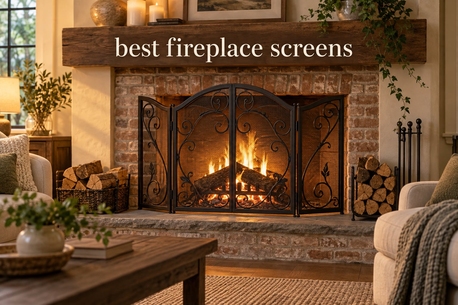 best fireplace screens