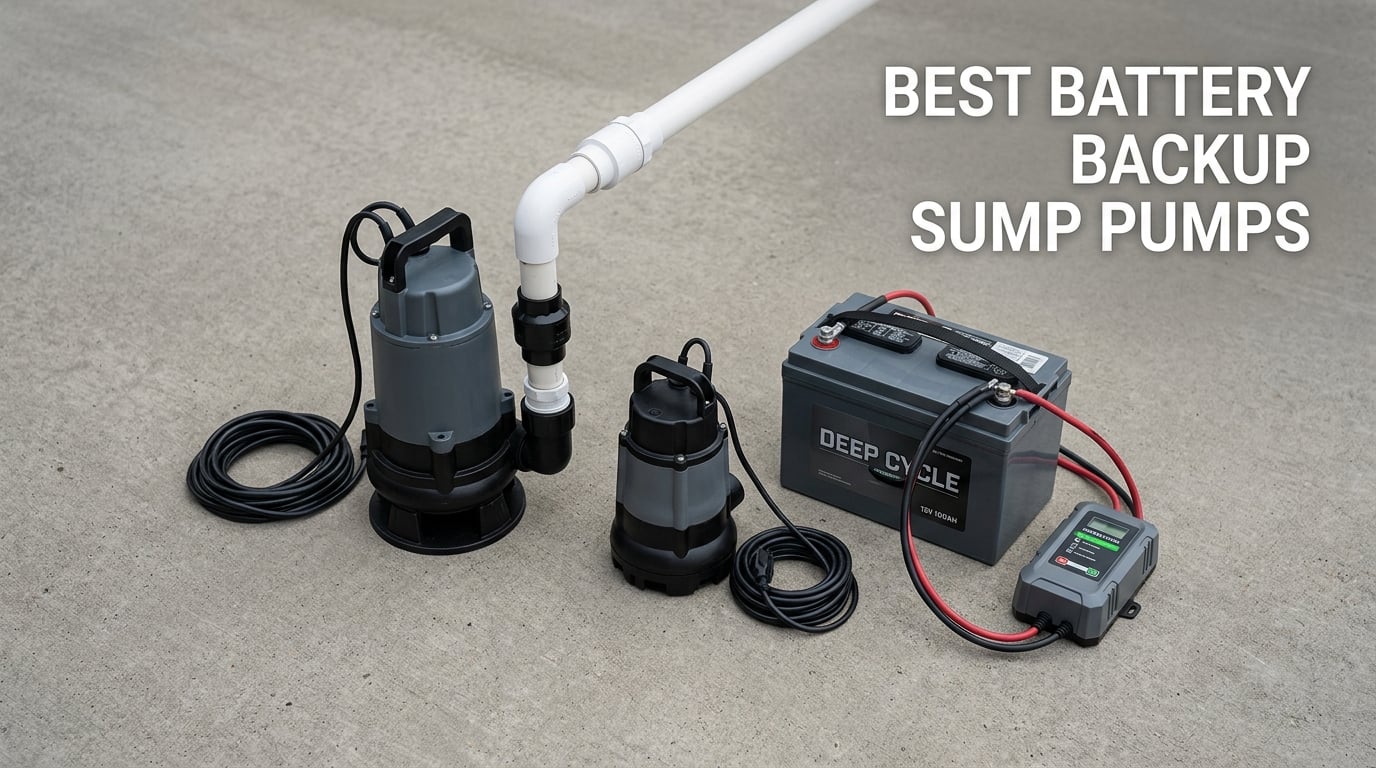 best battery backup sump pumps