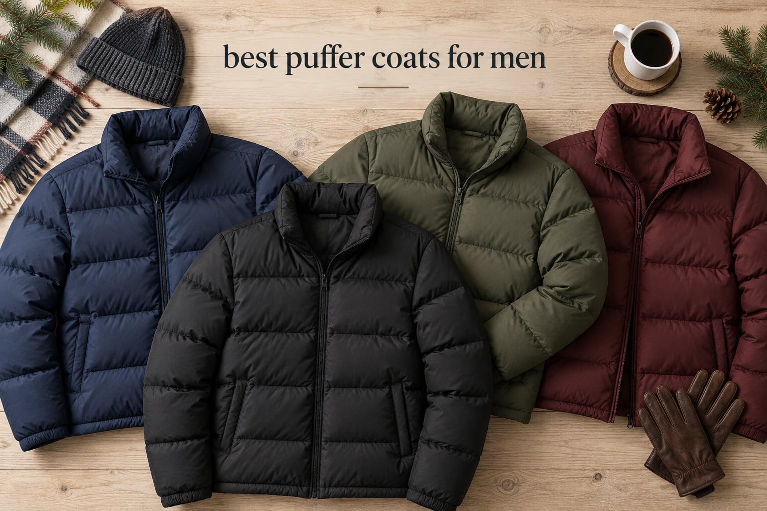 best puffer coats for men