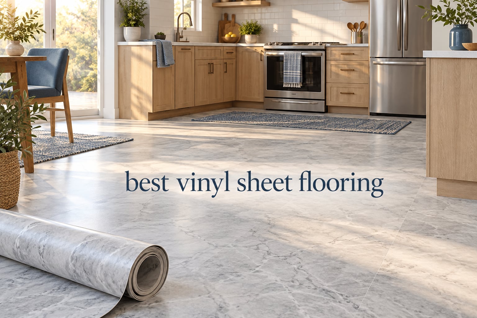 best vinyl sheet flooring
