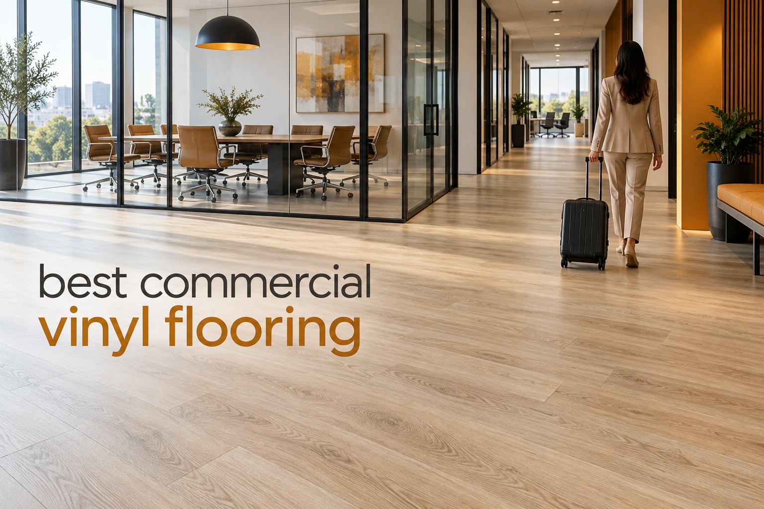 best commercial vinyl flooring