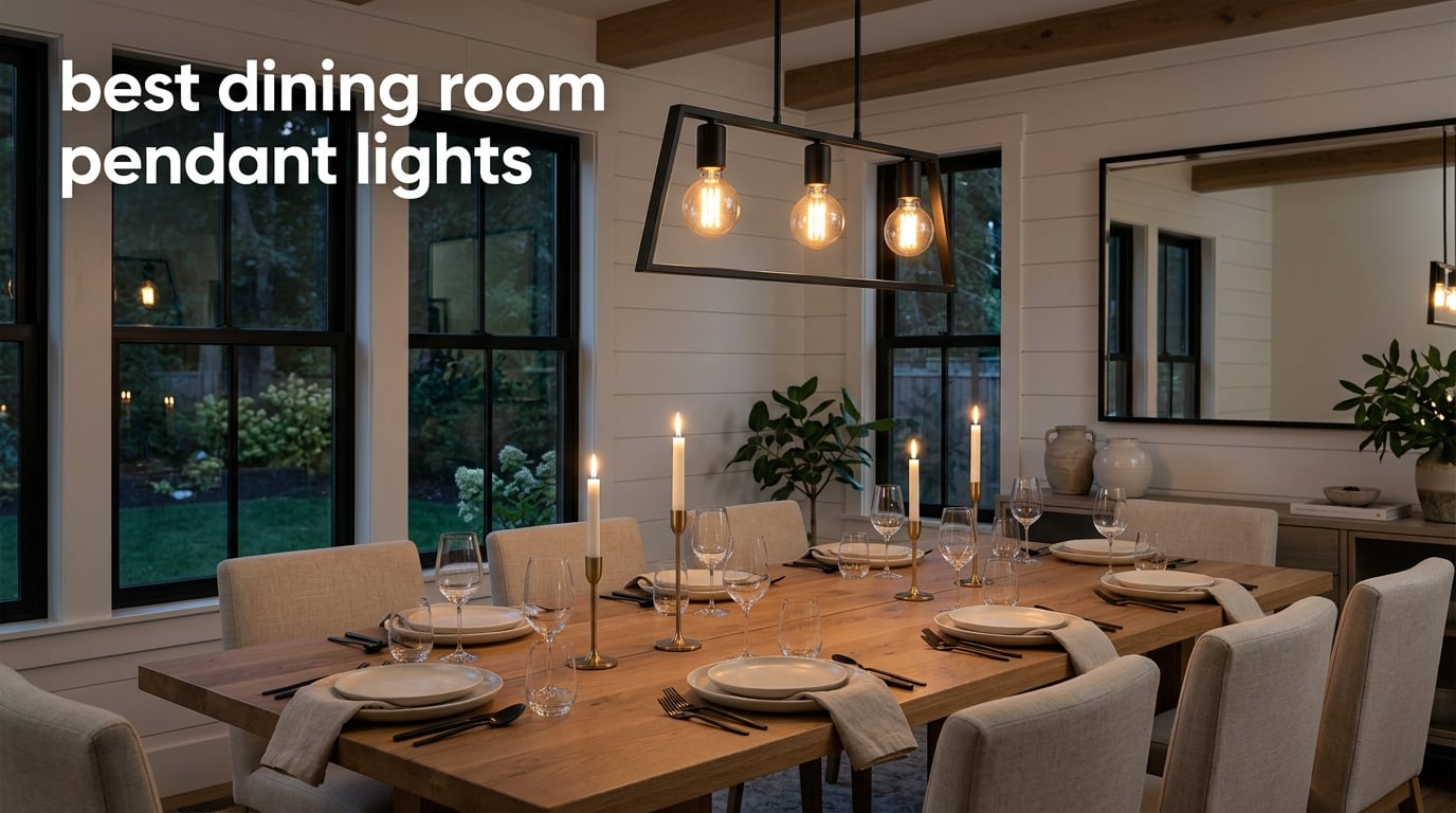 best dining room pendant lights