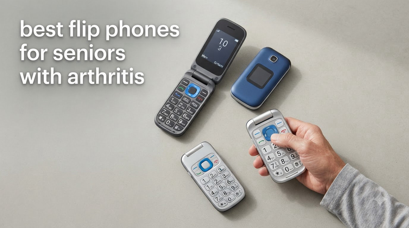 best flip phones for seniors with arthritis