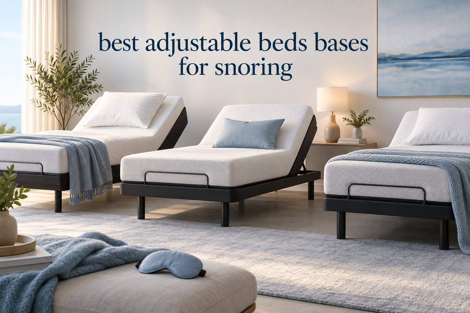 best adjustable beds bases for snoring