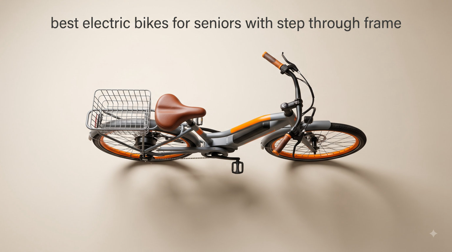 best electric bikes for seniors with step through frame