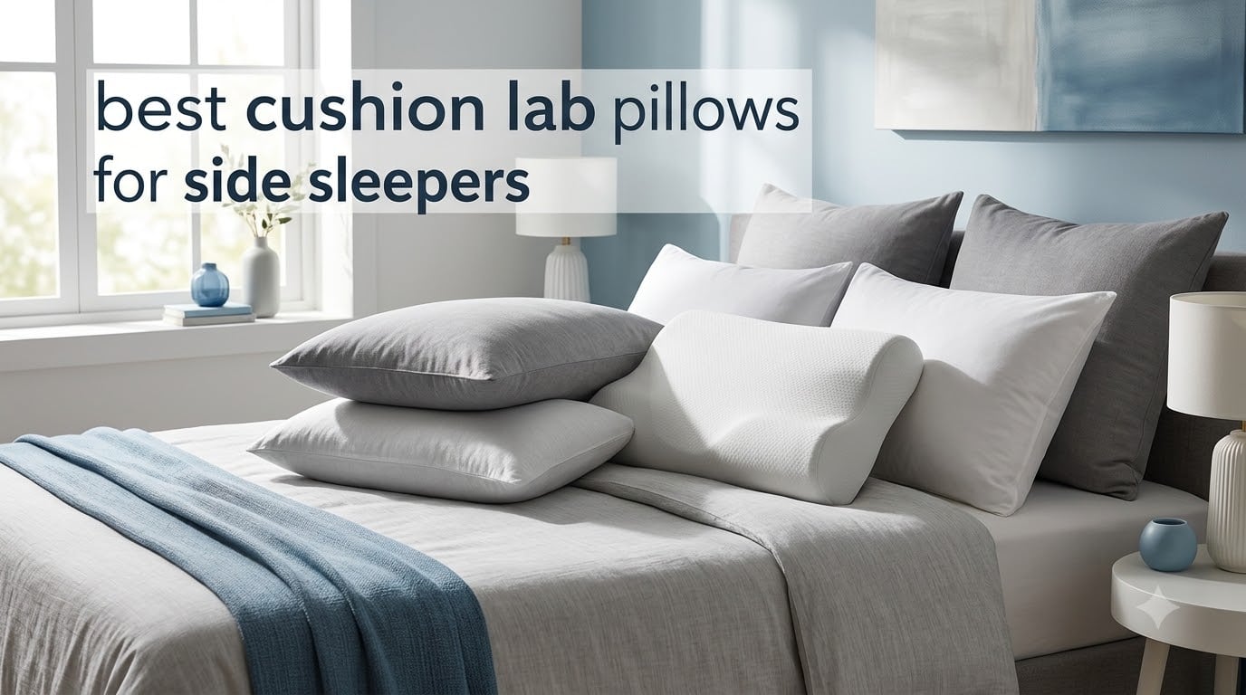 best cushion lab pillows for side sleepers