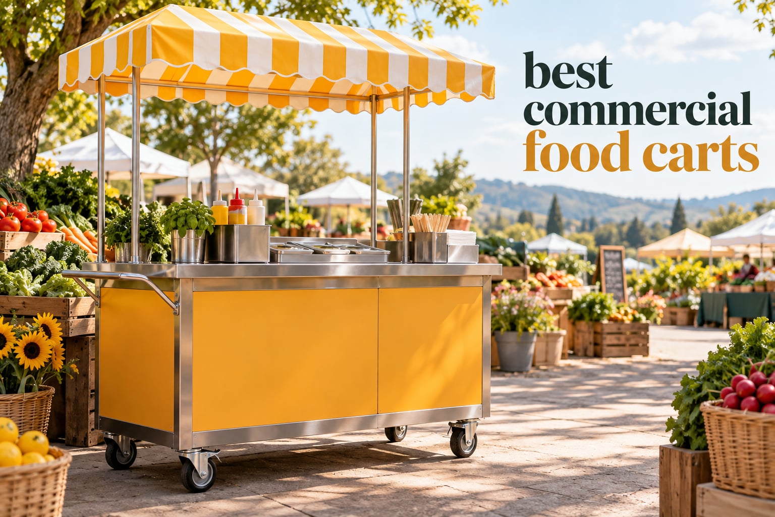 best commercial food carts