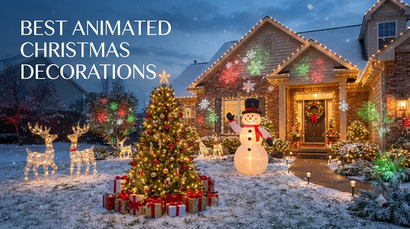 best animated christmas decorations