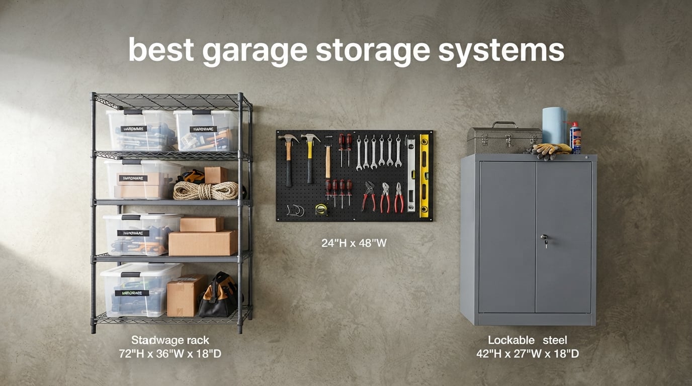 best garage storage systems