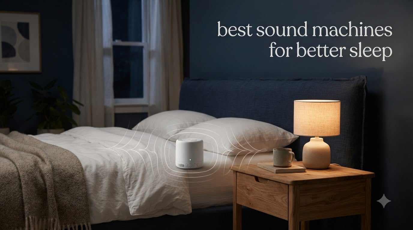 best sound machines for better sleep