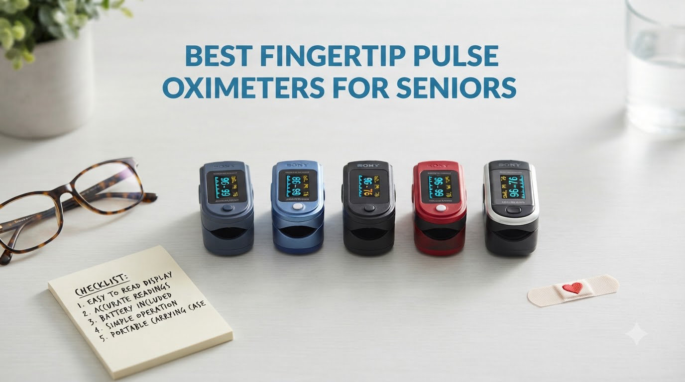best fingertip pulse oximeters for seniors