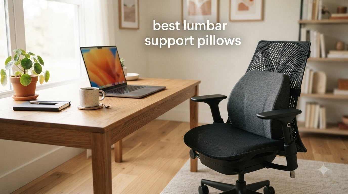best lumbar support pillows