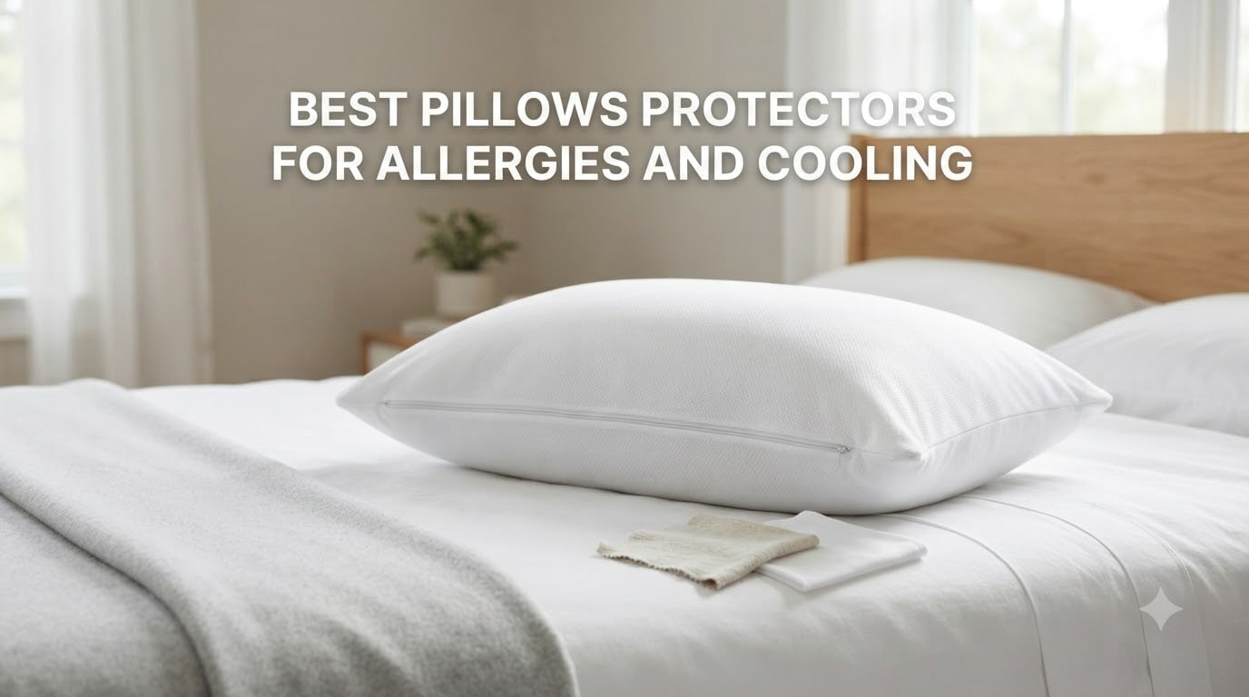 best pillows protectors for allergies and cooling