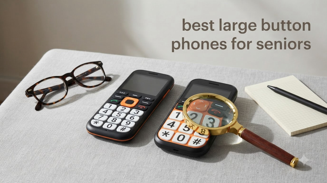 best large button phones for seniors