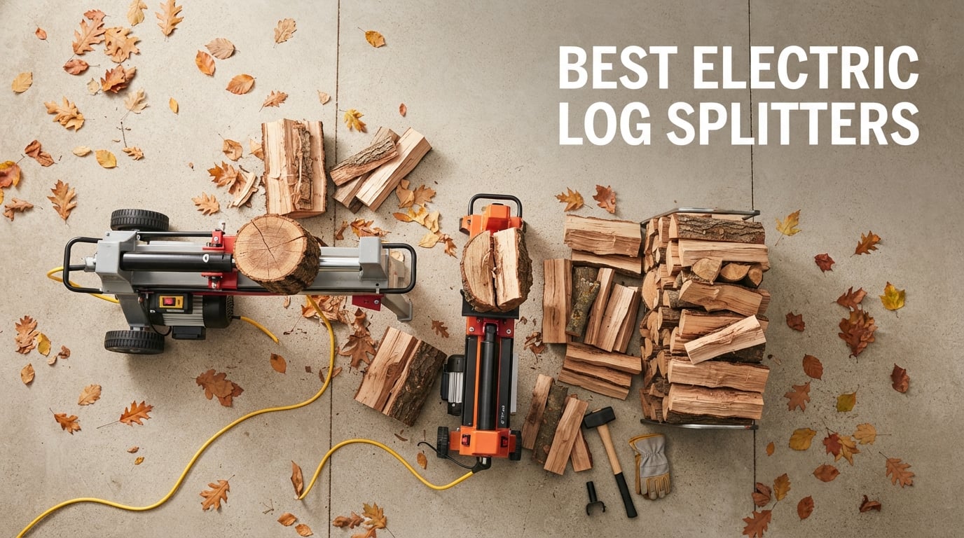 best electric log splitters