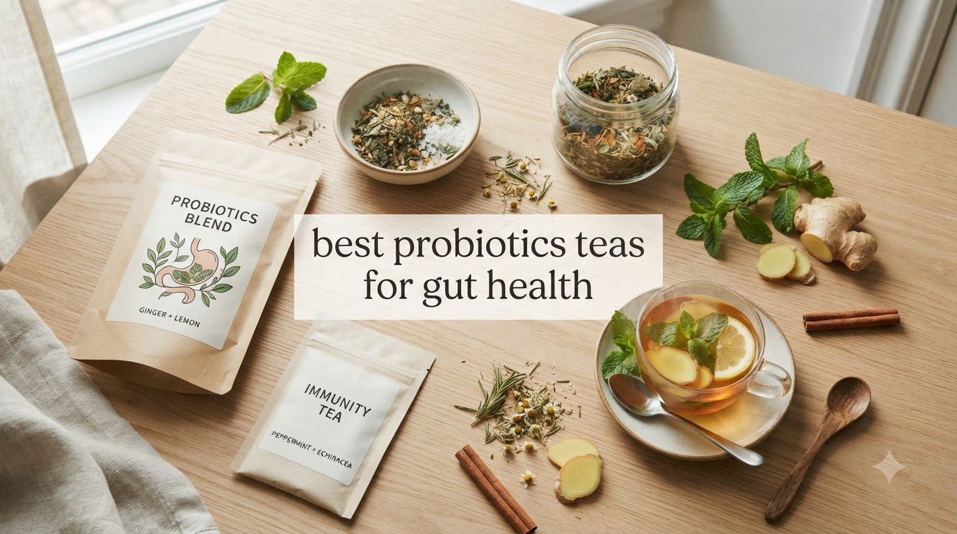 best probiotics teas for gut health