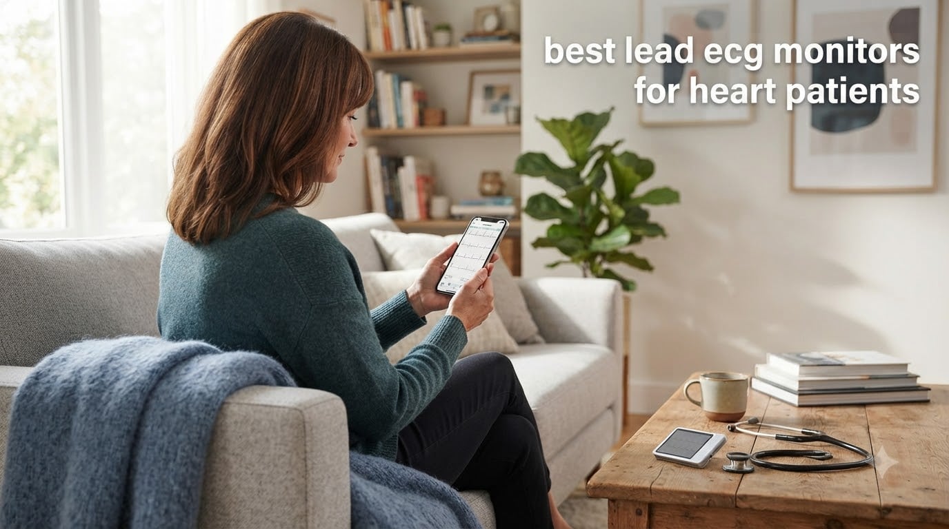best lead ecg monitors for heart patients