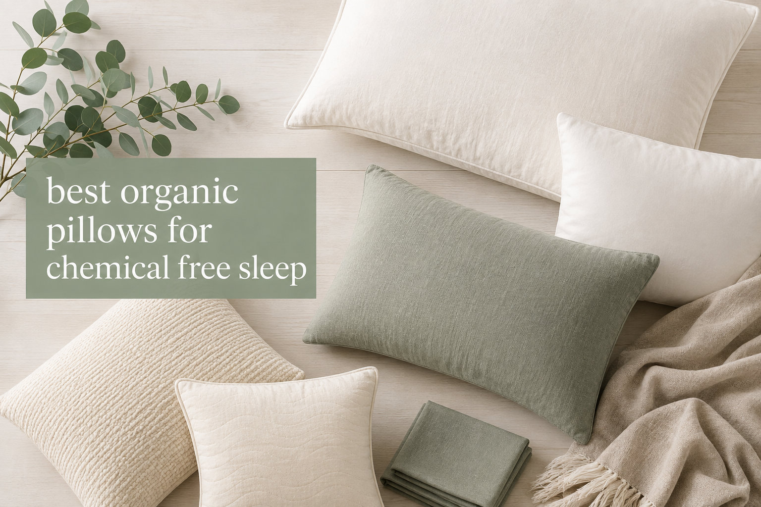 best organic pillows for chemical free sleep