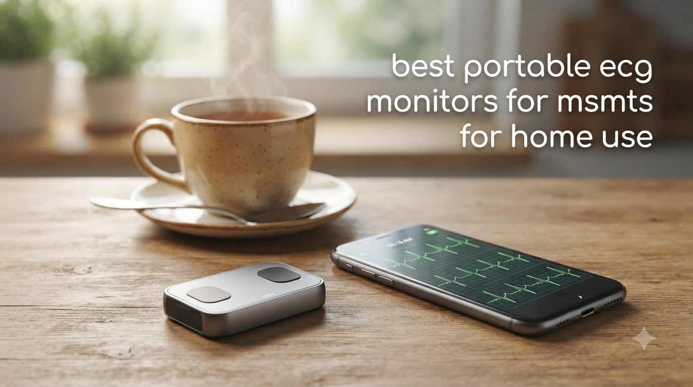 best portable ecg monitors for home use