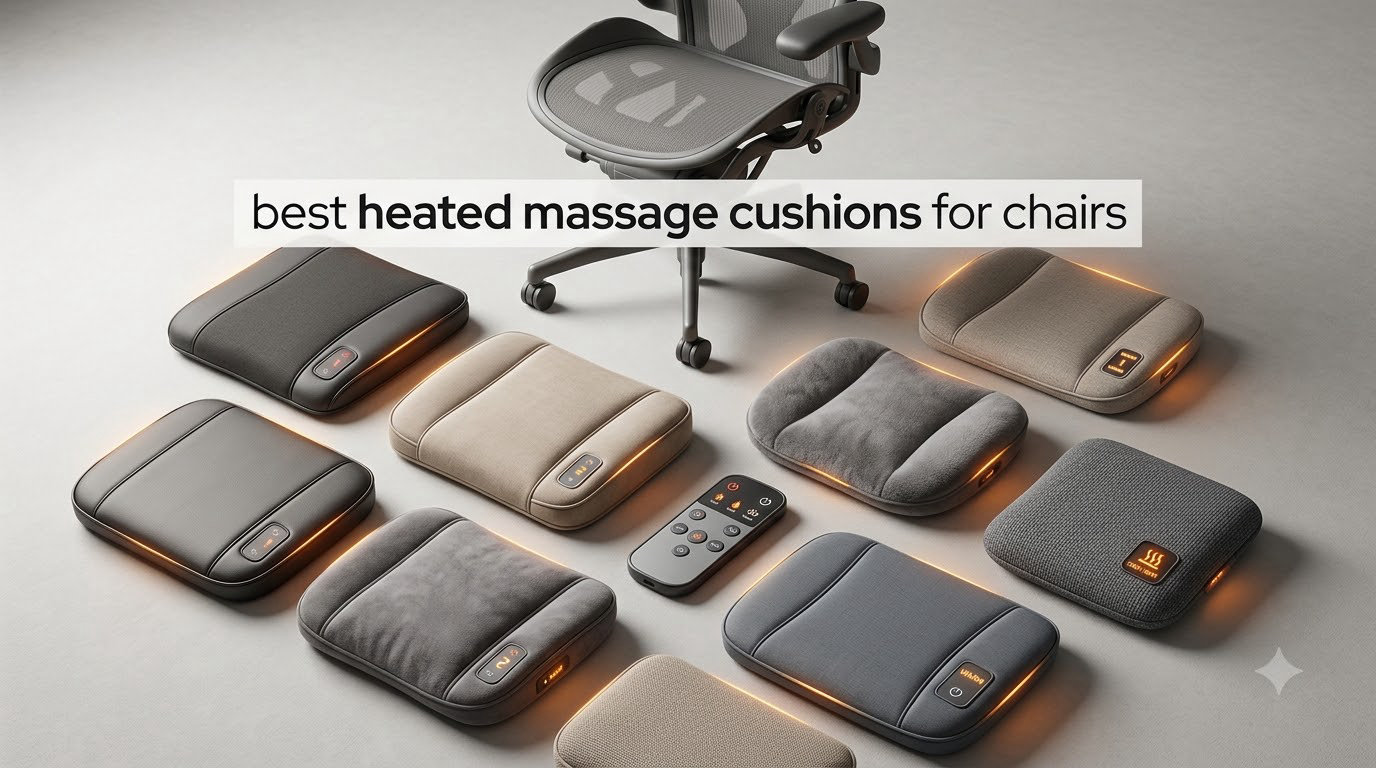 best heated massage cushions for chairs