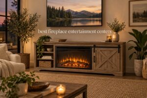 best fireplace entertainment centers