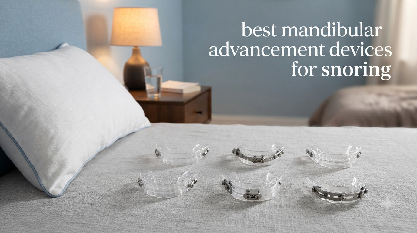 best mandibular advancement devices for snoring