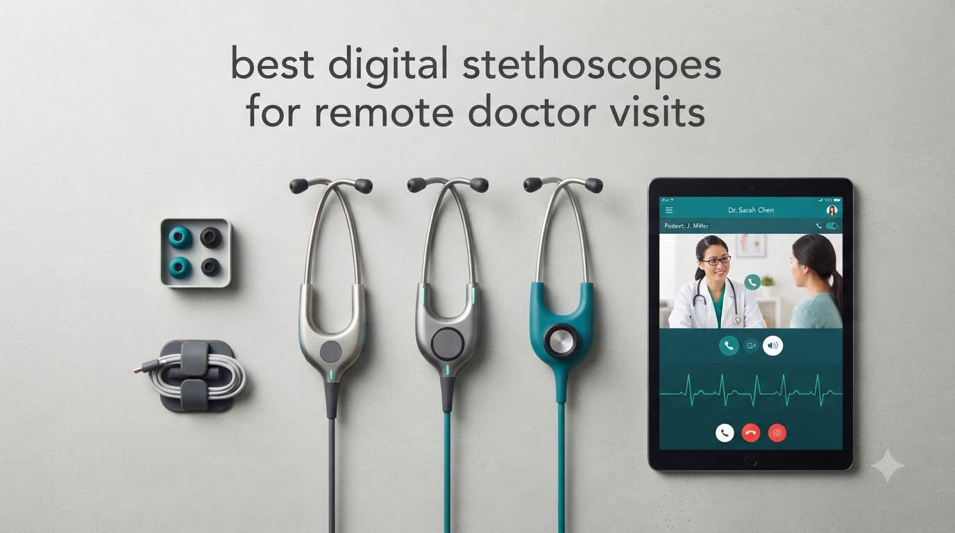 best digital stethoscopes for remote doctor visits