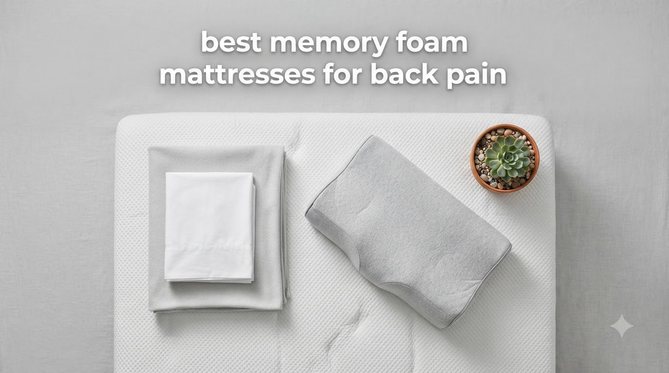 best memory foam mattresses for back pain