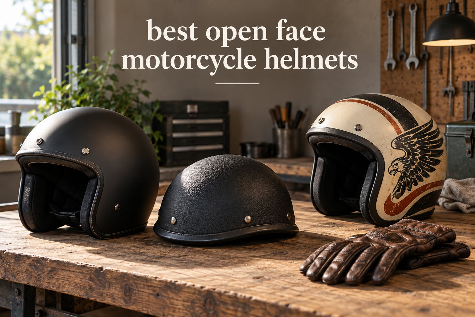 best open face motorcycle helmets