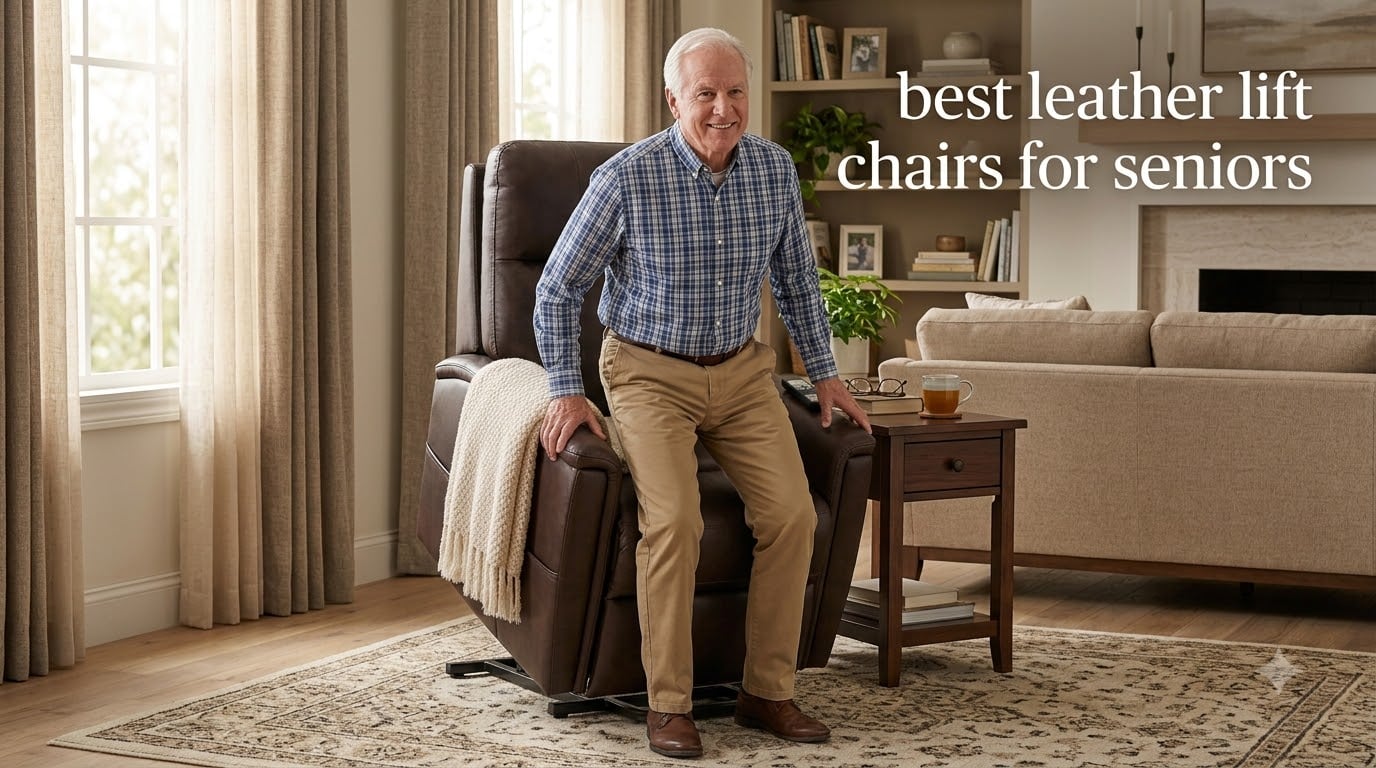 best leather lift chairs for seniors