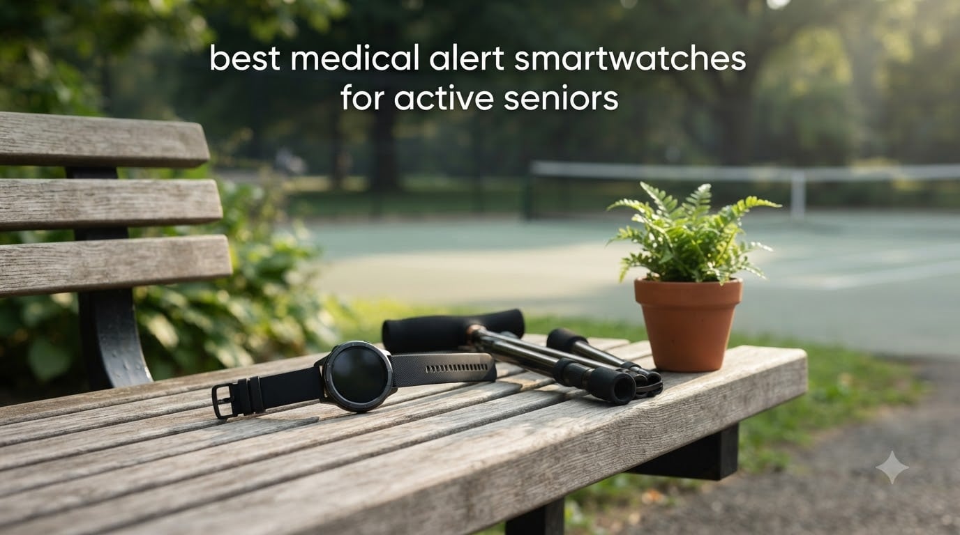 best medical alert smartwatches for active seniors